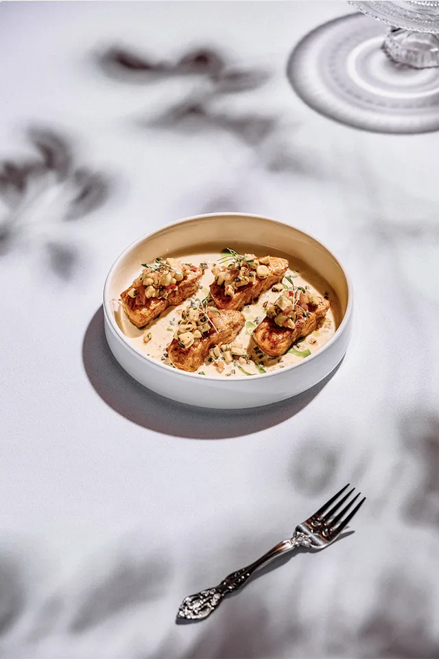 Brunch dish served at La Nina Sunday Brunch